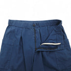 snow peak ナチュラルダイ ショーツ NATURAL DYED RECYCLED COTTON SHORTS ショートパンツ M ネイビー リサイクル コットン PA-23SU105