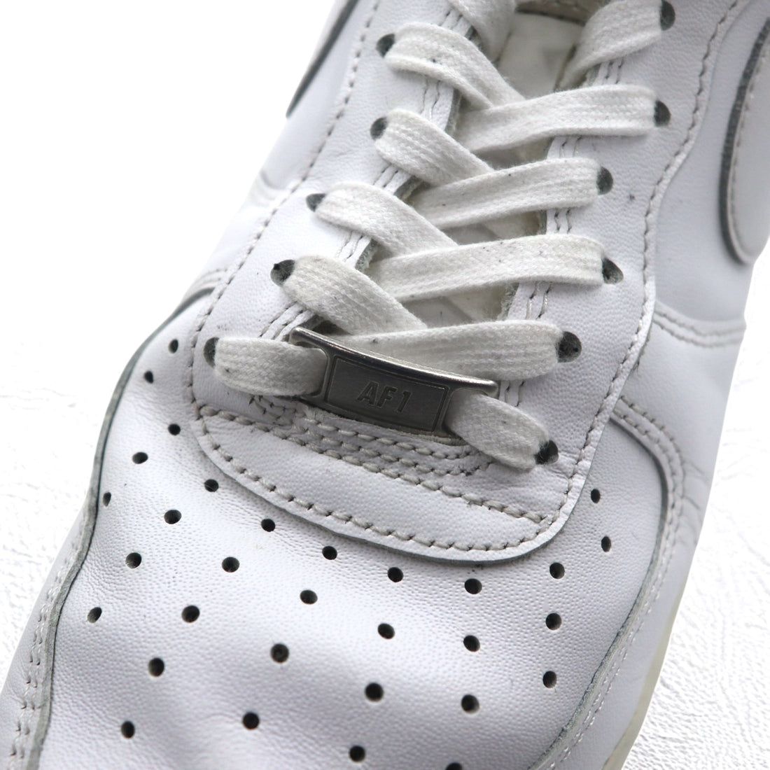 NIKE Air Force 1 '07 Sneakers 27cm White Leather 315122-111