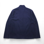 Brooks Brothers Half-Zip Fleece Jacket, XL, Navy, with One-Point Logo