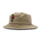 POLO RALPH LAUREN Polo Bear Bucket Hat, 59cm, Beige, Cotton