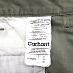 Carhartt 2000s Duck Short Cargo Pants, Khaki Cotton, Size XL, B164