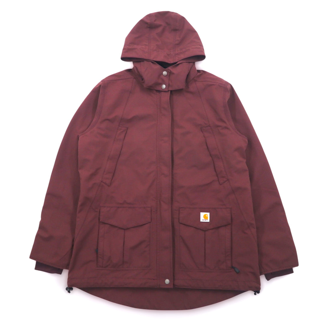 Carhartt Storm Defender Jacket Mountain Parka L Bordeaux Waterproof Relaxed Fit Heavyweight 102382