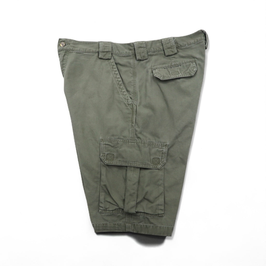 Carhartt 2000s Duck Short Cargo Pants, Khaki Cotton, Size XL, B164