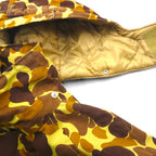 MOUNT'N PRAIRIE 90s Duck Hunter Camo Hunting Jacket, XL, Khaki, Padded, Detachable Hood