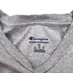 Champion Arch Logo College Print T-Shirt 2XL Grey GEORGIA BULLDOGS Made in Honduras