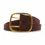 BURBERRY リバーシブル ダブルストラップ レザーベルト Lynton Reversible Double Strap Leather Belt 34/85 シボ革 2連 ITPARPEL9BOL 現行 イタリア製