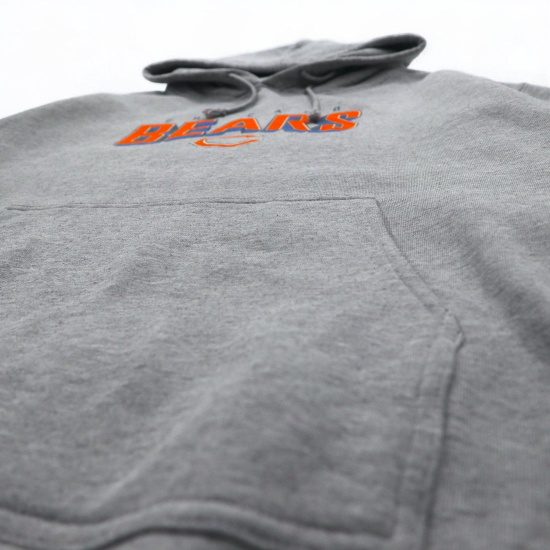 Reebok Pullover Hoodie L Grey Cotton NFL CHICAGO BEARS