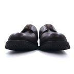 REGAL Plain Toe Dress Shoes 25.5cm Brown Leather Suitable for Snowy Roads Y183 Made in Japan