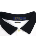 POLO RALPH LAUREN Big Pony Embroidered Polo Shirt XL White POLO TEAM Numbering