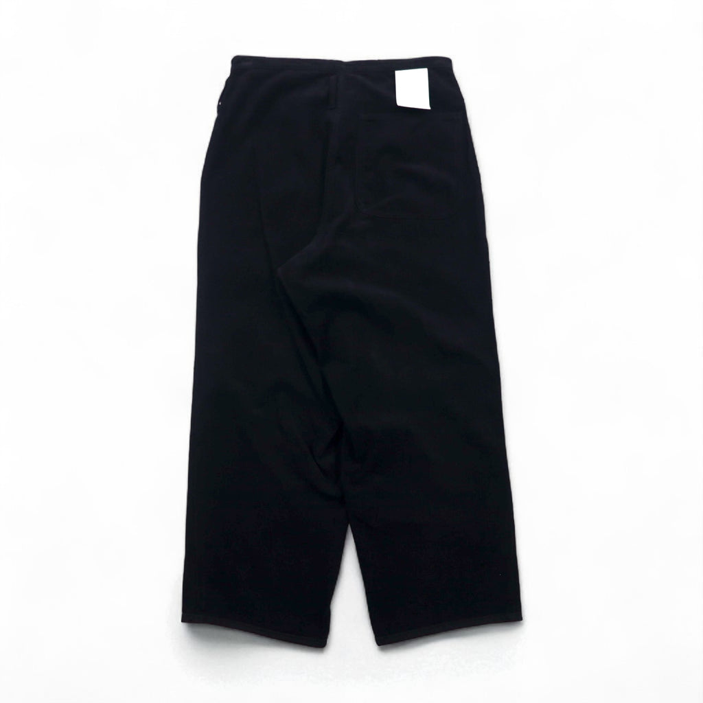 TUKI Corduroy Pants, Type 3, Wide Leg Marine Pants, Size M, Black, 0032C, Made in Japan