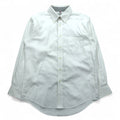 CHAPS Oxford Button-Down Shirt, L, White, NON IRON PURE COTTON