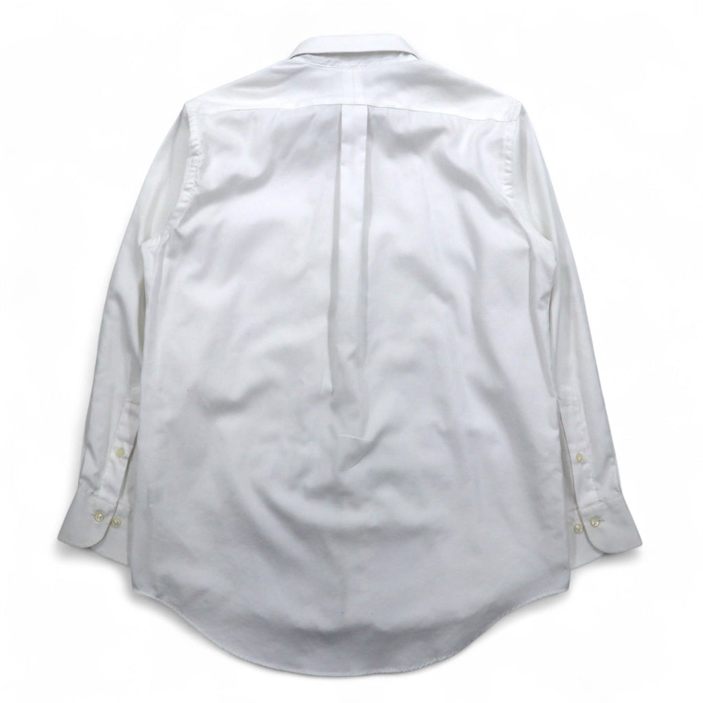 CHAPS Oxford Button-Down Shirt, L, White, NON IRON PURE COTTON