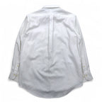 CHAPS Oxford Button-Down Shirt, L, White, NON IRON PURE COTTON
