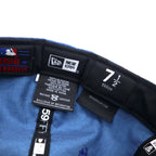 NEW ERA ベースボールキャップ 59.6cm ブルー コーデュロイ MLB ニューヨーク ヤンキース New York Yankees
