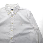 Ralph Lauren ボタンダウン シャツ XL ホワイト コットン スモールポニー刺繡