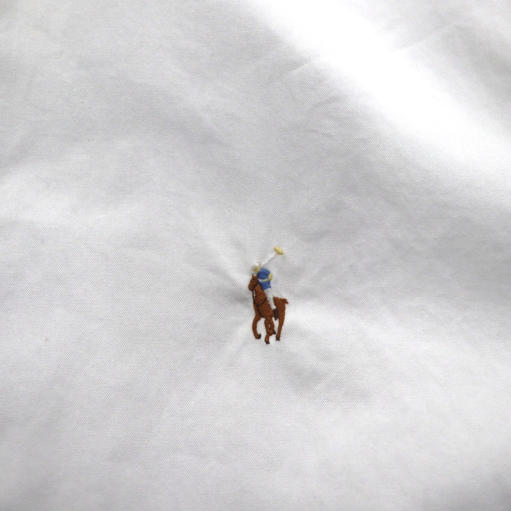 Ralph Lauren ボタンダウン シャツ XL ホワイト コットン スモールポニー刺繡