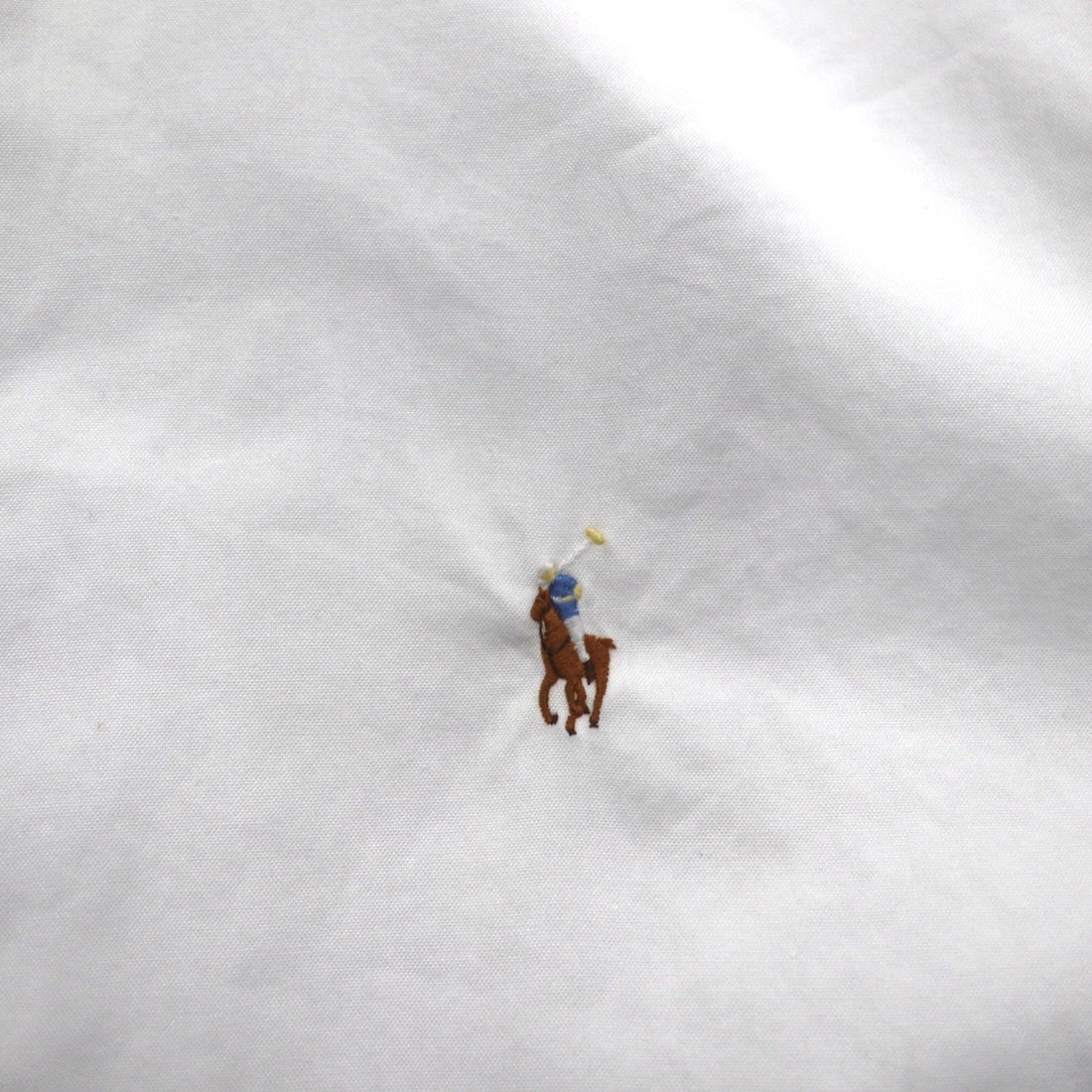 Ralph Lauren ボタンダウン シャツ XL ホワイト コットン スモールポニー刺繡