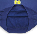 STARTER 90s College Embroidery Rib Line Sweatshirt XL Navy MICHIGAN