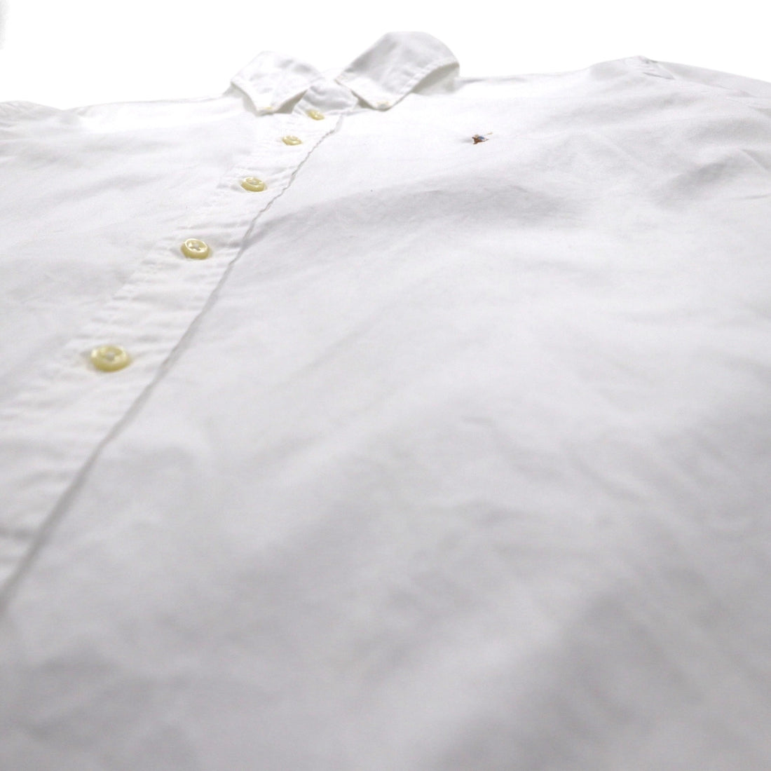 Ralph Lauren ボタンダウン シャツ XL ホワイト コットン スモールポニー刺繡