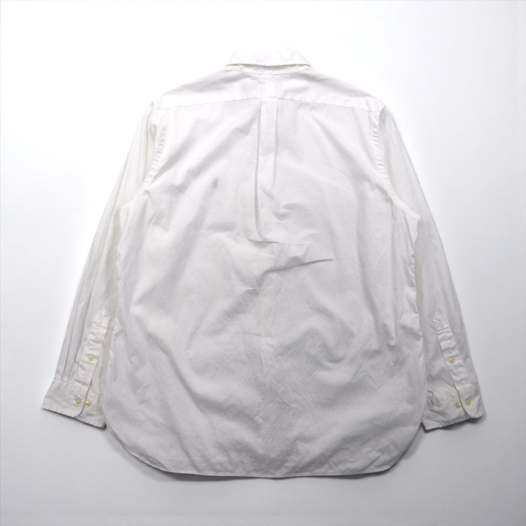Ralph Lauren ボタンダウン シャツ XL ホワイト コットン スモールポニー刺繡