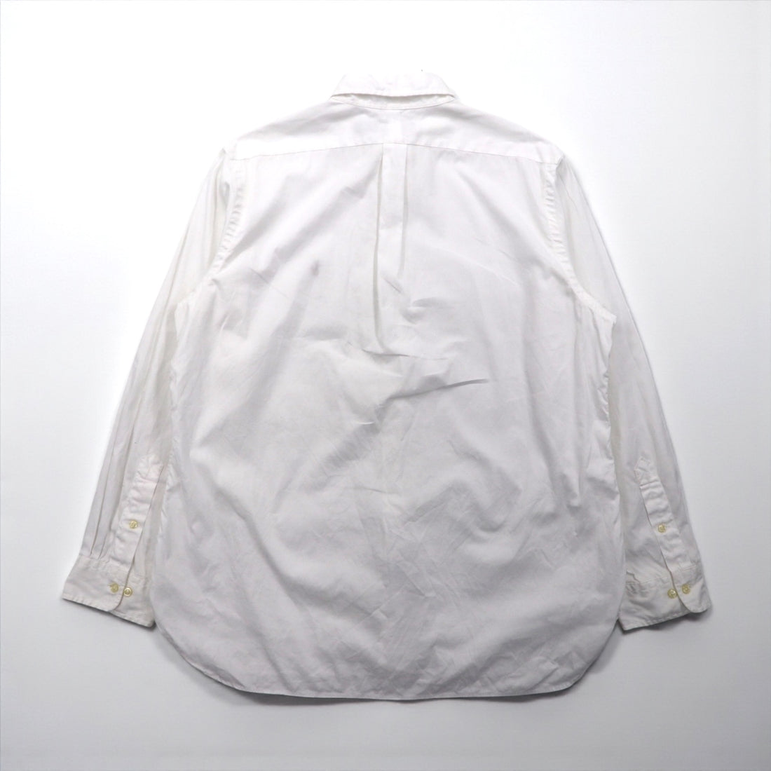Ralph Lauren ボタンダウン シャツ XL ホワイト コットン スモールポニー刺繡