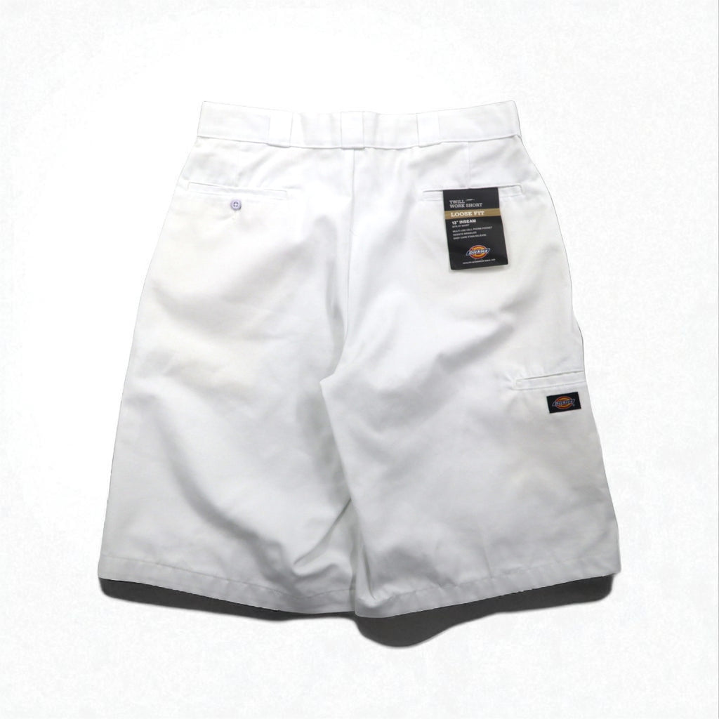 Dickies Loose Fit 13-inch Multi-Use Pocket Work Shorts, Knee-Length, Size L, 42283WH, Unused