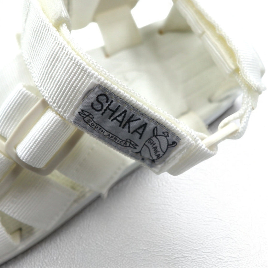 SHAKA HIKER Sports Sandals 27cm White Nylon
