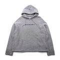 sillage Hanging Fleece Wide Hoodie, Free Size, Gray, Oppai B-Boy, Made in Japan