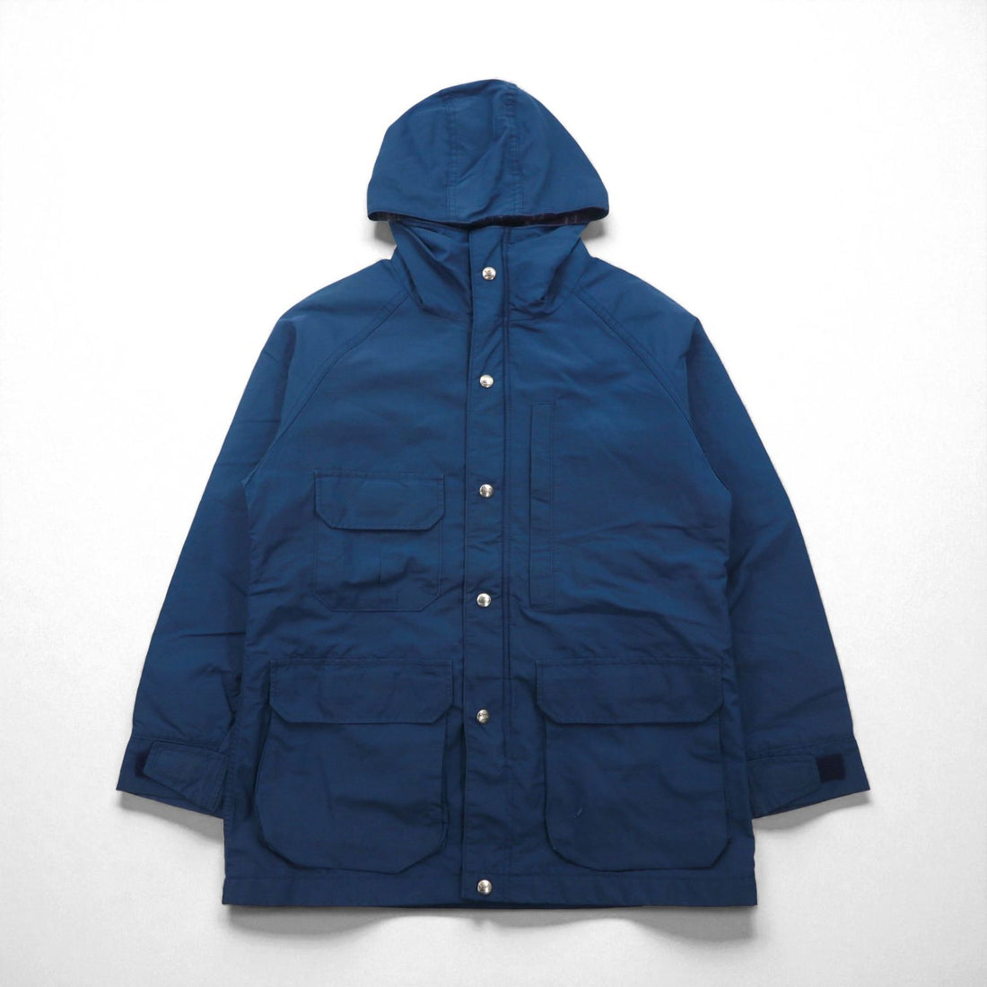 Woolrich 80年代 USA製 マウンテンパーカー L ネイビー ブランケットライナー ダブルジップ ウエスト ドローコード