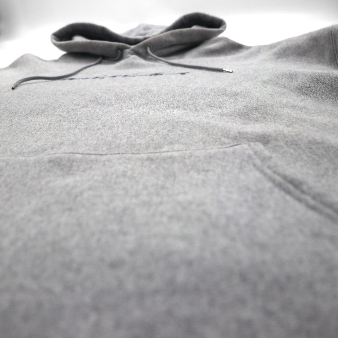 sillage Hanging Fleece Wide Hoodie, Free Size, Gray, Oppai B-Boy, Made in Japan