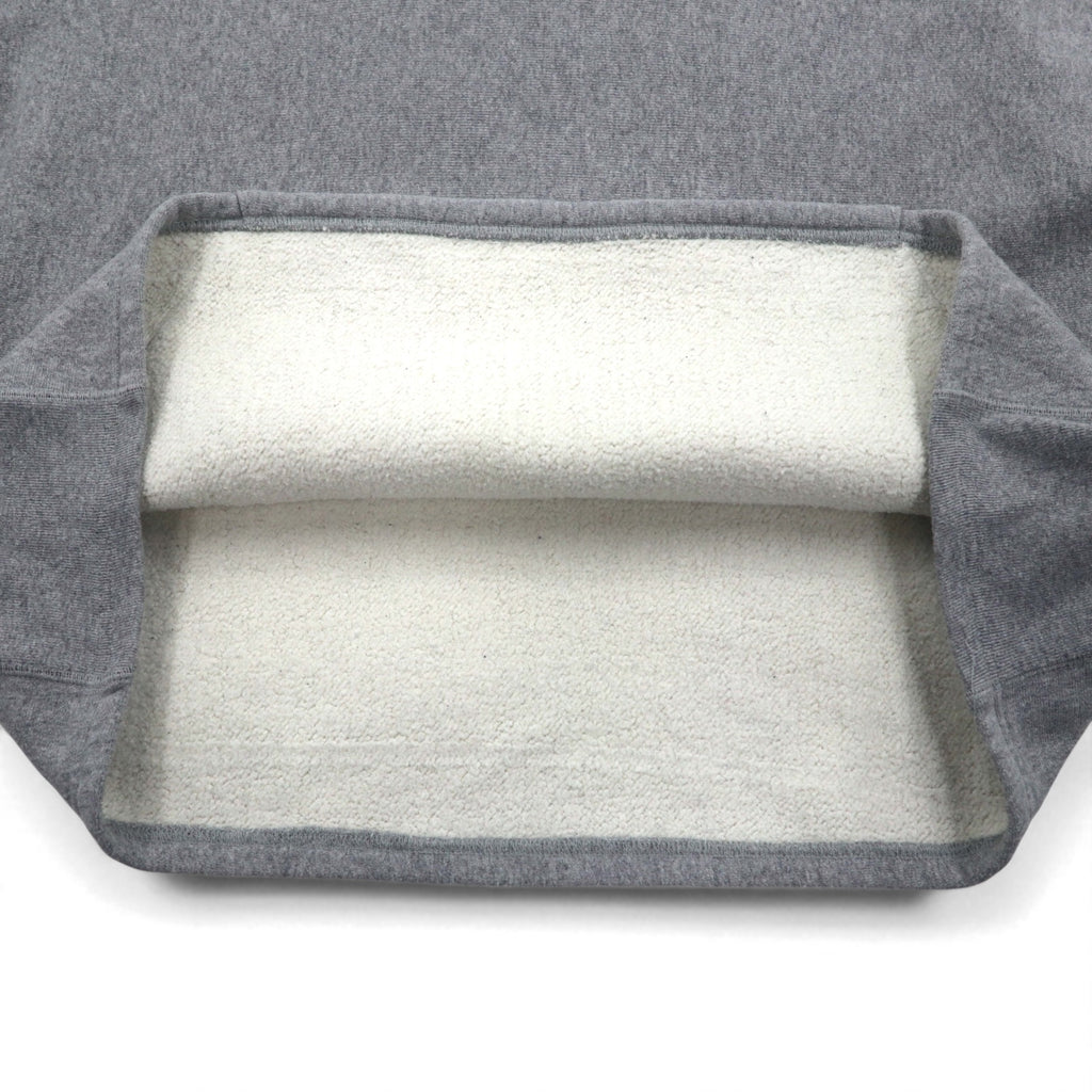sillage Hanging Fleece Wide Hoodie, Free Size, Gray, Oppai B-Boy, Made in Japan