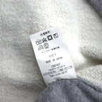 sillage Hanging Fleece Wide Hoodie, Free Size, Gray, Oppai B-Boy, Made in Japan