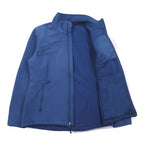THE NORTH FACE Windwall WINDWALL Softshell Jacket L Navy Fleece Liner US Standard