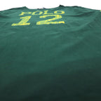 Polo by Ralph Lauren 90s Numbered Football T-Shirt, Size M, Green Cotton