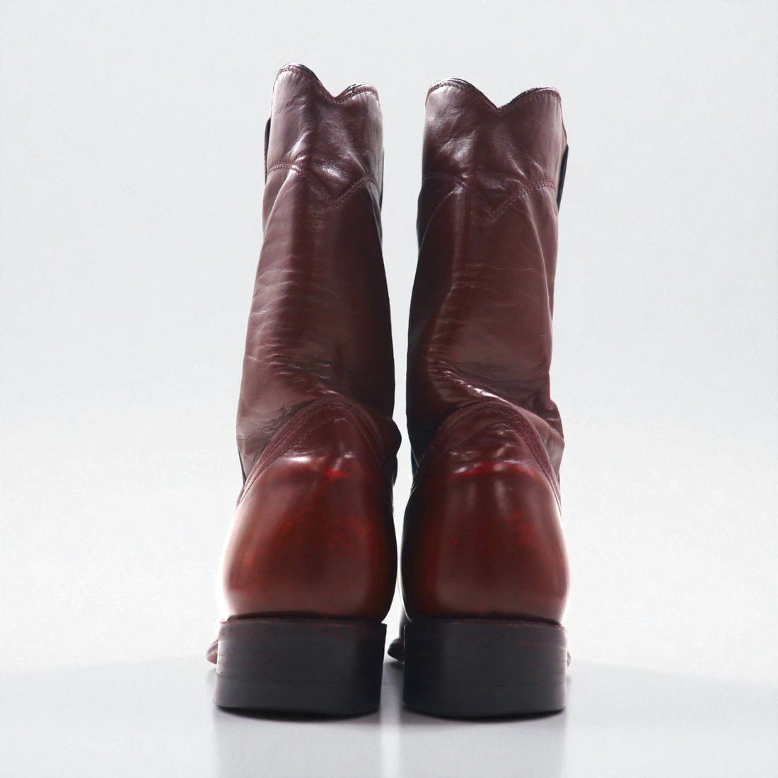 90s USA Vintage Roper Boots ローパーブーツ 27cm ペコス ウエスタン USA製 TEXAS刻印 カービングステッチ
