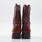 90s USA Vintage Roper Boots ローパーブーツ 27cm ペコス ウエスタン USA製 TEXAS刻印 カービングステッチ