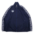 日本然リトテ-古着オンライン-DIADORA 00年代 トラックジャケット ジャージ L ネイビー ポリエステル テープロゴ-DIADORA 00's Track Jacket Jersey L Navy Polyester Tape Logo