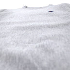 Champion リバースウィーブ スウェット M グレー コットン ロゴ 刺繍 青単タグ 復刻 REVERSE WEAVE