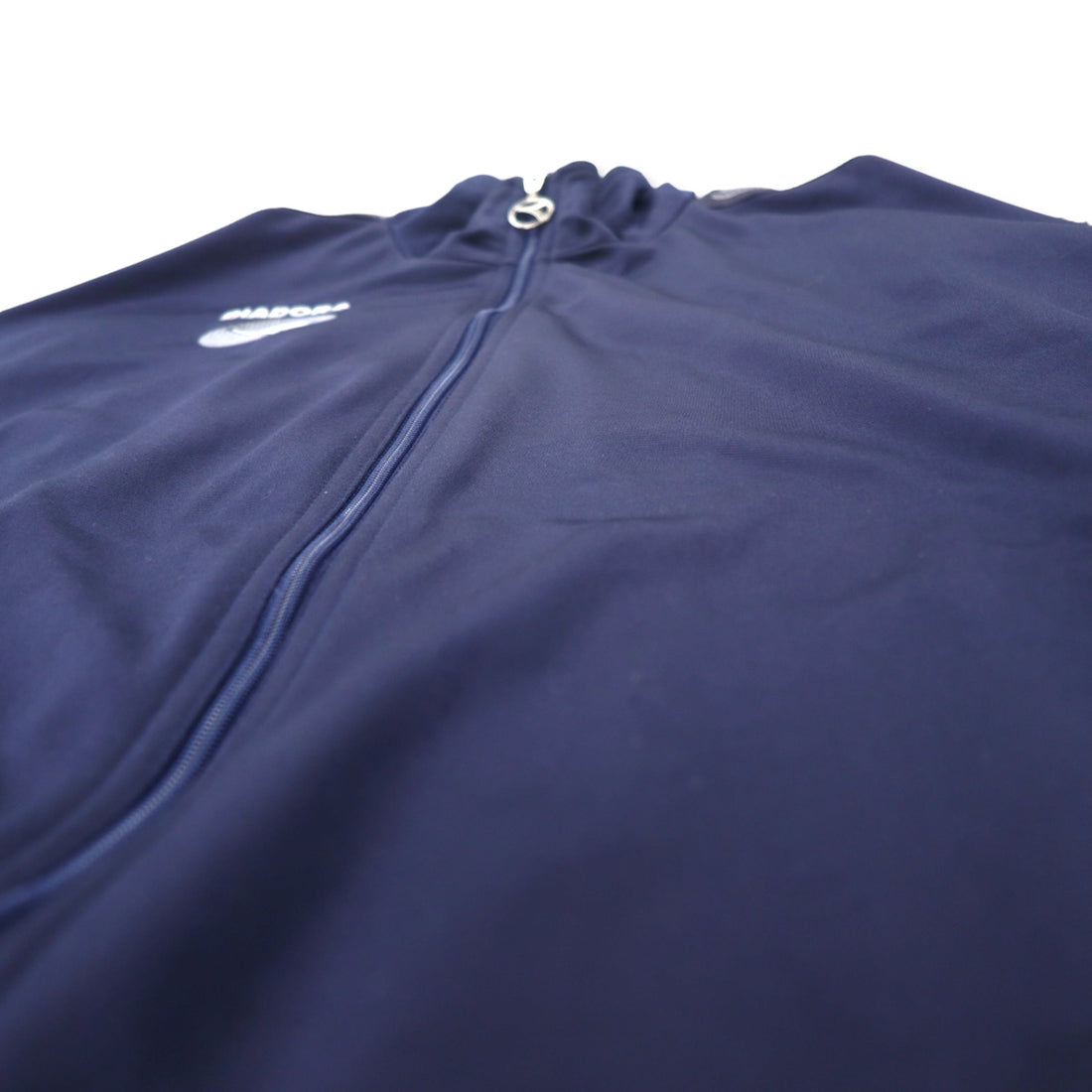 DIADORA 00s Track Jacket Jersey L Navy Polyester Tape Logo