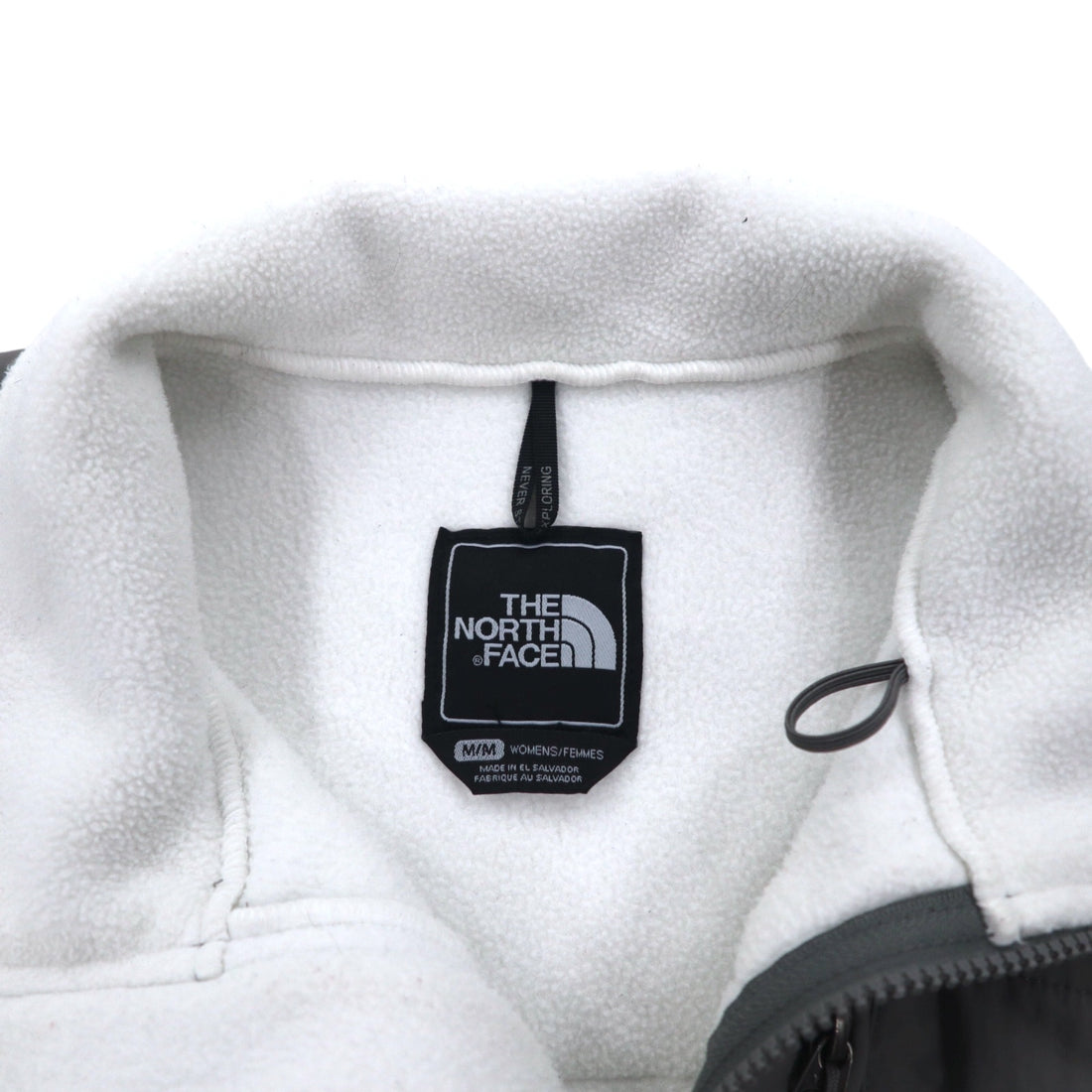 THE NORTH FACE Denali Jacket POLARTEC Polartec Fleece Jacket M White Gray US Standard