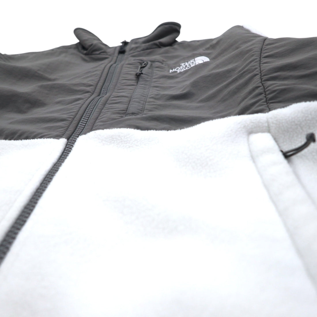THE NORTH FACE Denali Jacket POLARTEC Polartec Fleece Jacket M White Gray US Standard