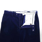Polo Ralph Lauren Italian-made corduroy chino work pants, size L, navy, tapered