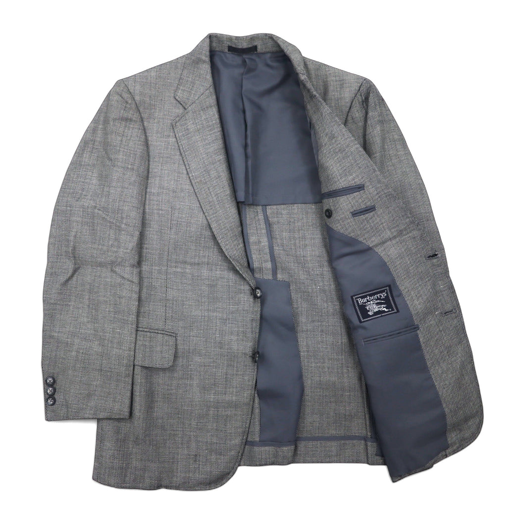 Burberrys 2B Suit Set 170AB5 Grey Wool Old