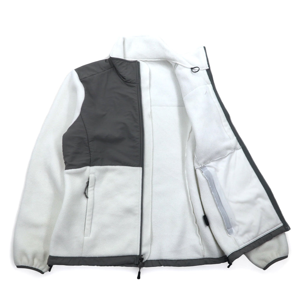 THE NORTH FACE Denali Jacket POLARTEC Polartec Fleece Jacket M White Gray US Standard