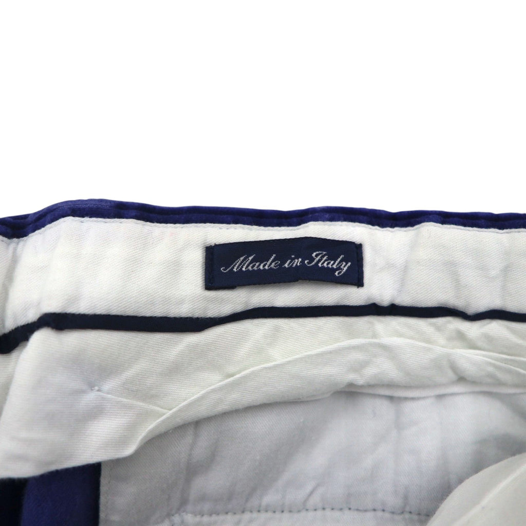 Polo Ralph Lauren Italian-made corduroy chino work pants, size L, navy, tapered
