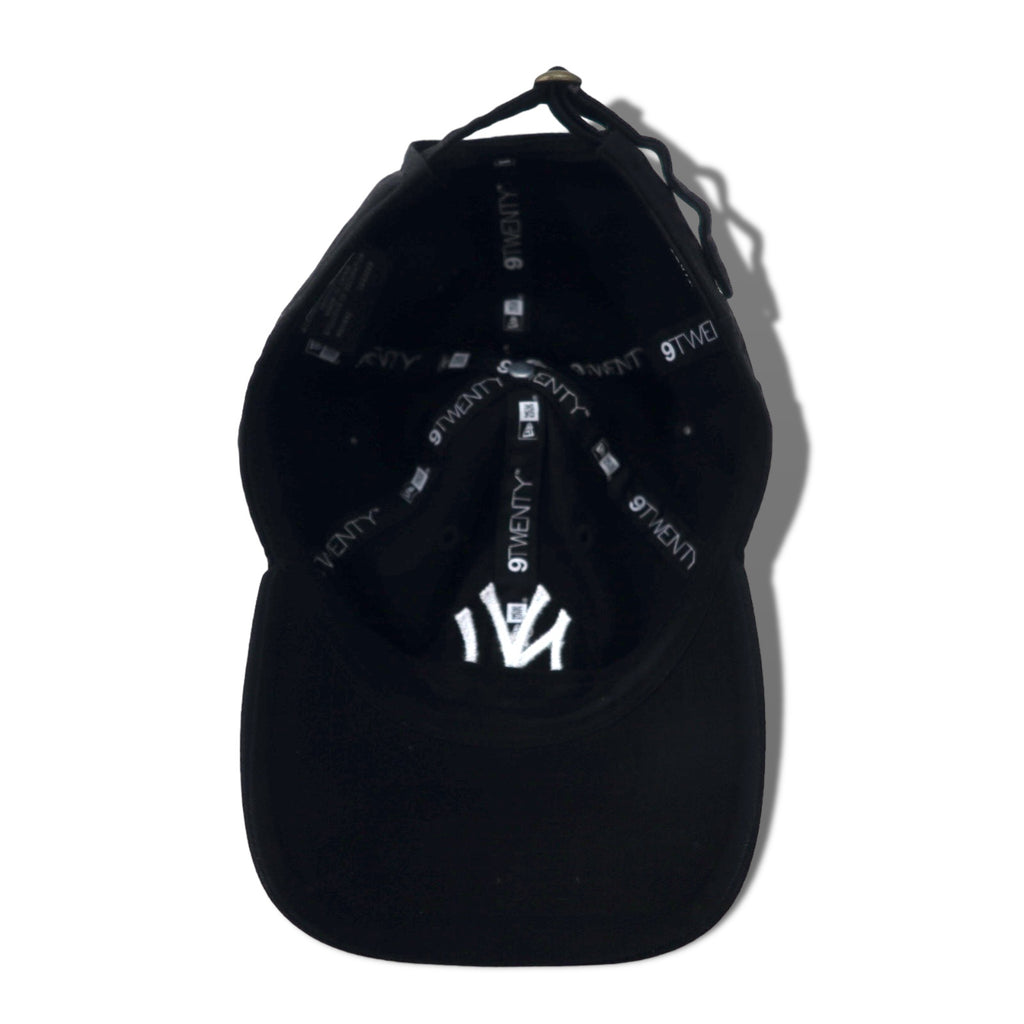 NEW ERA ベースボールキャップ ONE ブラック コットン MLB ニューヨーク ヤンキース ADJUSTABLE