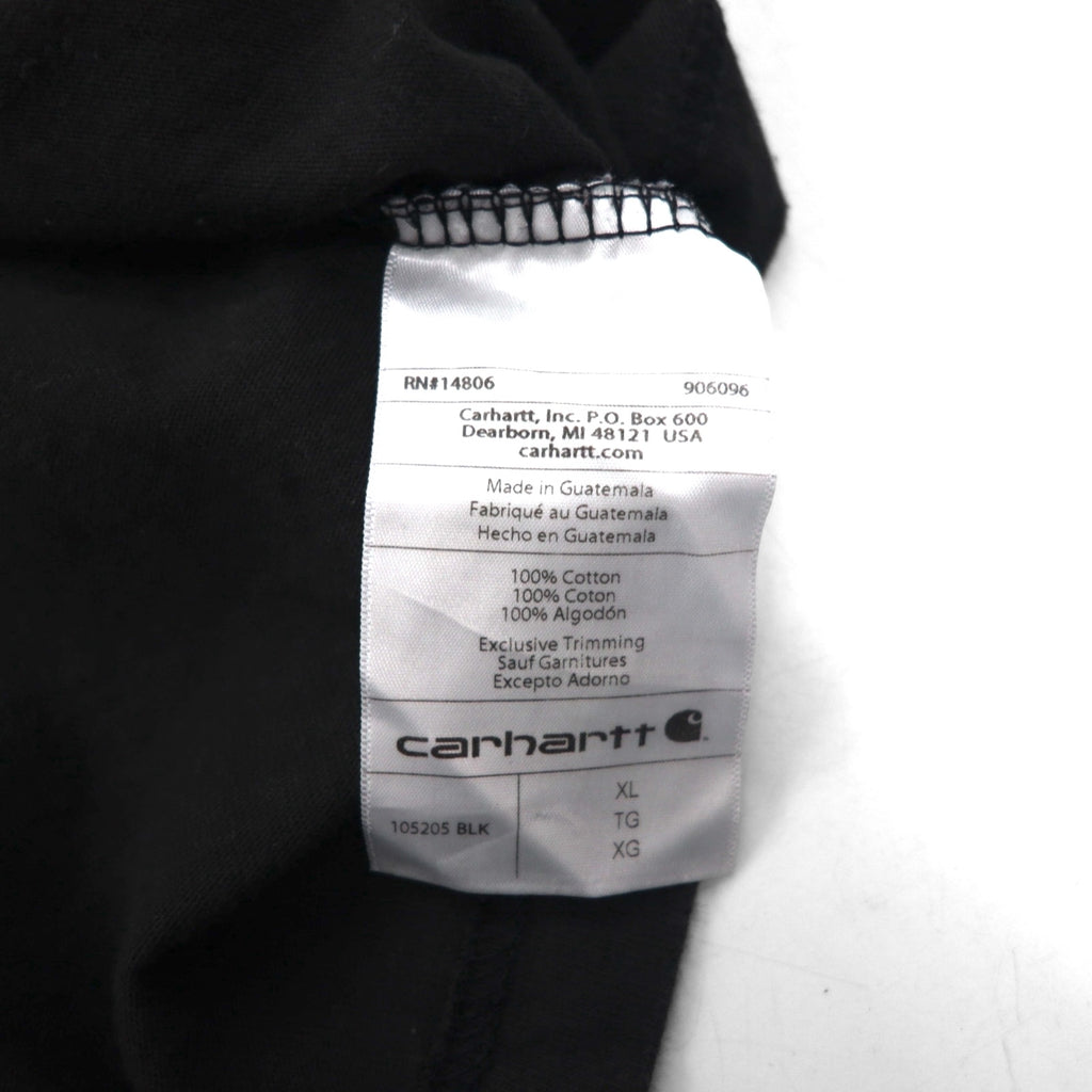 carhartt リラックスフィット Tシャツ XL ブラック カモフラ ライン RELAXED FIT 105205 グアテマラ製