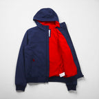 TOMMY JEANS パデッド ジップアップジャケット マウンテンパーカー S ネイビー 中綿 DM0DM07120