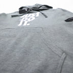 NIKE Pullover Hoodie L Grey JUST DO IT HOODIE 928717-063 Made in Pakistan Unused