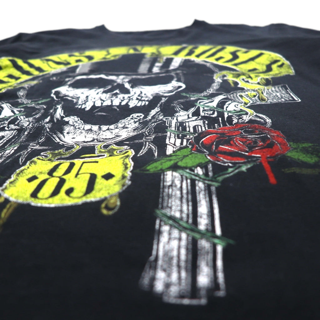 GUNS N' ROSES Rock Band T-Shirt, Size M, Black, Cotton